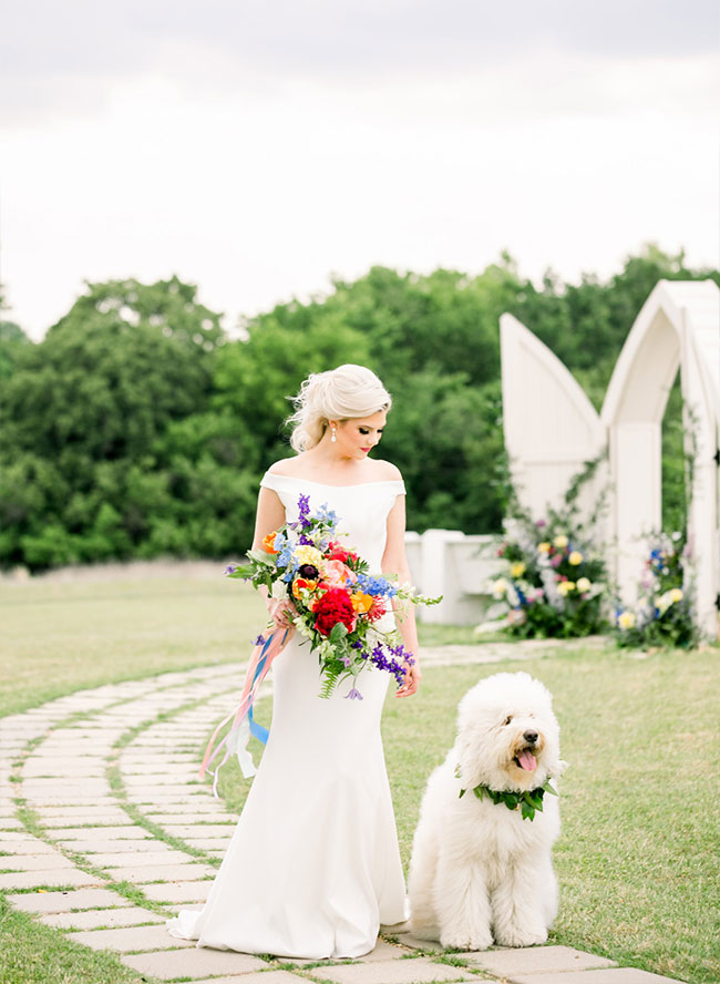 Bright Magenta and Orange Wedding Inspiration 