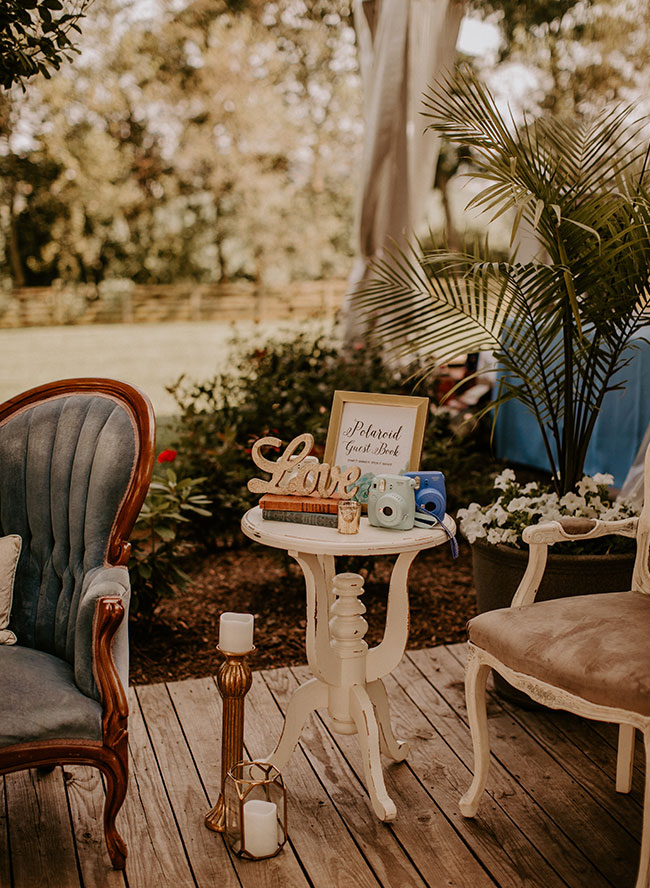 Vintage Blue and Green Wedding in Walkersville, Maryland