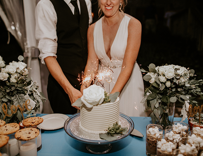 Vintage Blue and Green Wedding in Walkersville, Maryland