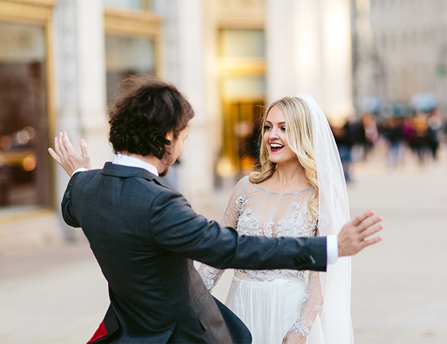 Gold Chicago Wedding at The Rookery