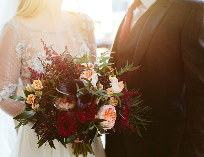 Gold Chicago Wedding at The Rookery