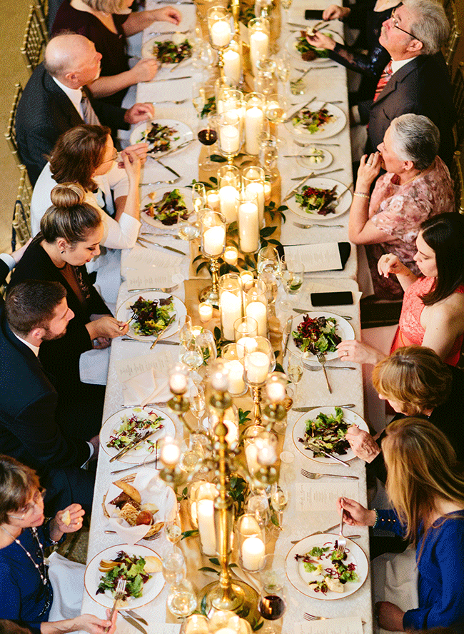 Gold Chicago Wedding at The Rookery