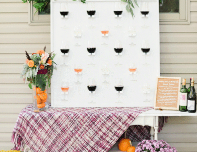 Feminine Friendsgiving Wine Tasting