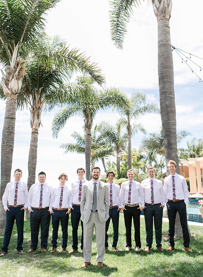 Modern Boho Tropical Wedding in Malibu