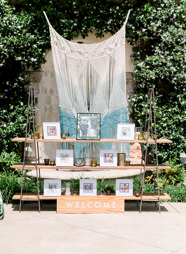 Modern Boho Tropical Wedding in Malibu