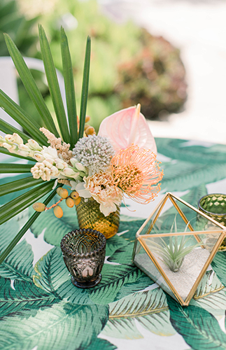 Modern Boho Tropical Wedding in Malibu