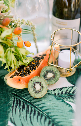 Modern Boho Tropical Wedding in Malibu