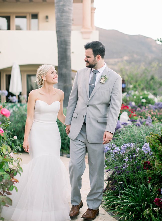 Modern Boho Tropical Wedding in Malibu