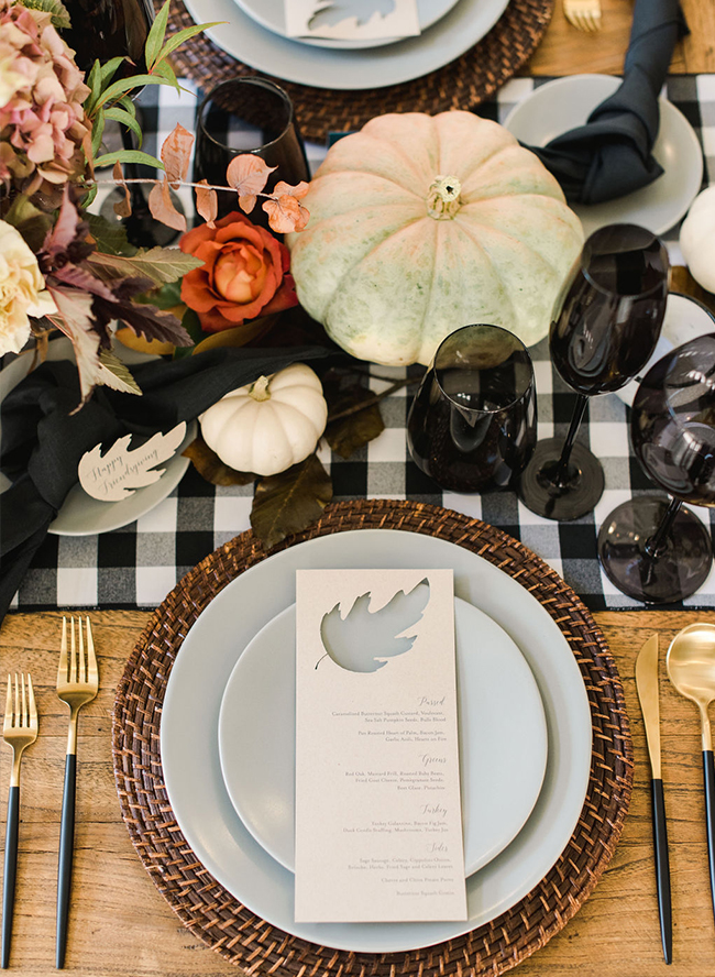 Chic Contemporary Thanksgiving