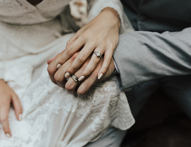 Natural Campground Wedding