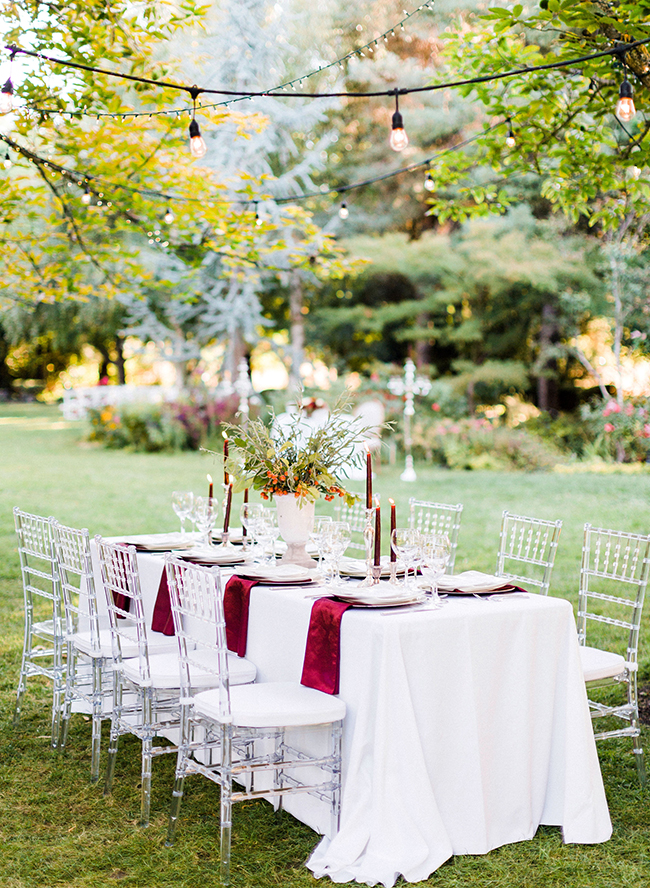 Elegant Burgundy Wedding Inspiration