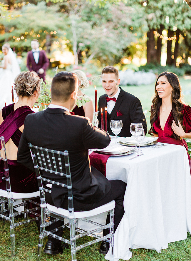 Elegant Burgundy Wedding Inspiration