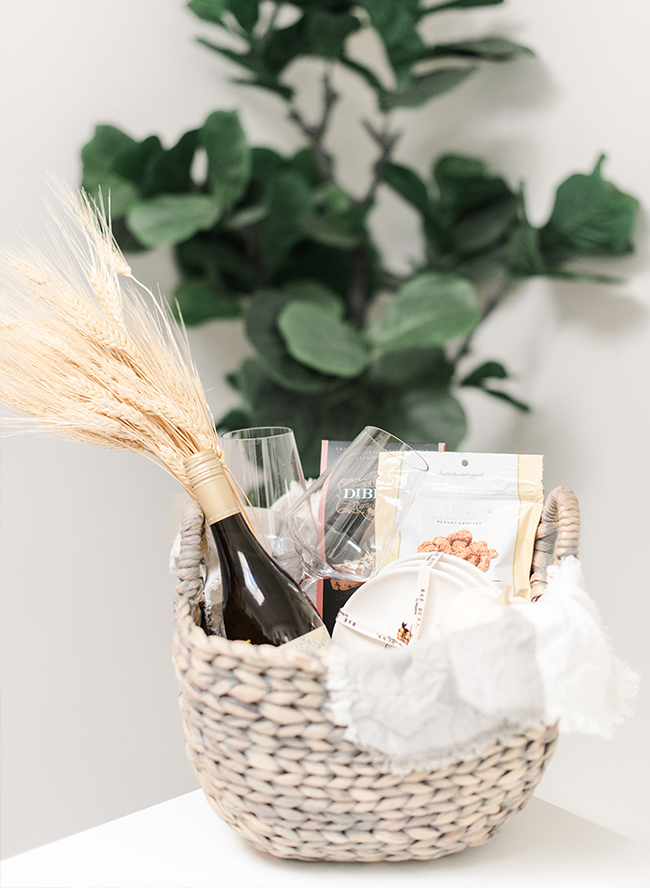 Homemade Hostess Gift Baskets for The Wine Lover - Inspired by This