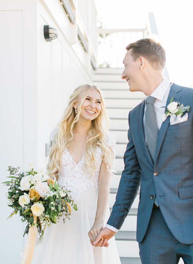 Blue California Wedding