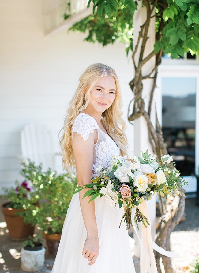 Blue California Wedding