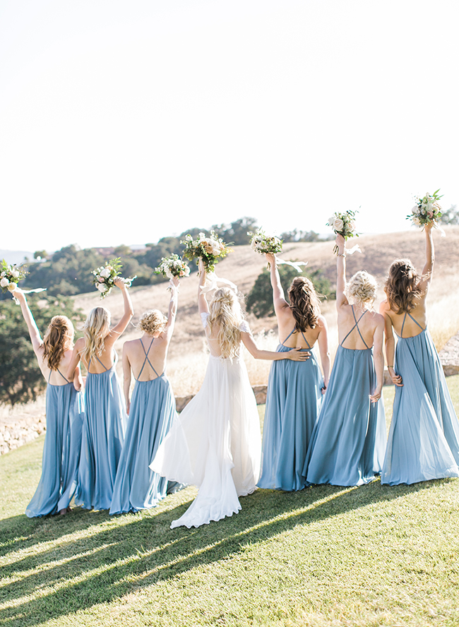 Blue California Wedding