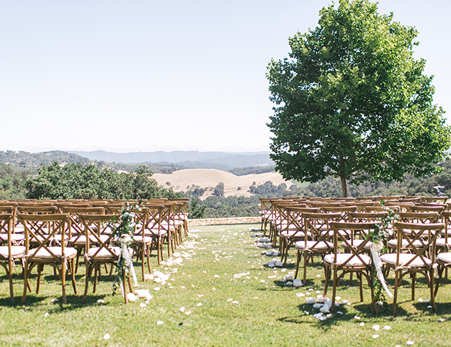 Blue California Wedding