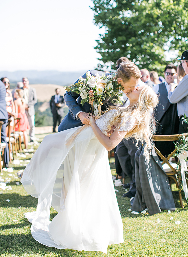 Blue California Wedding