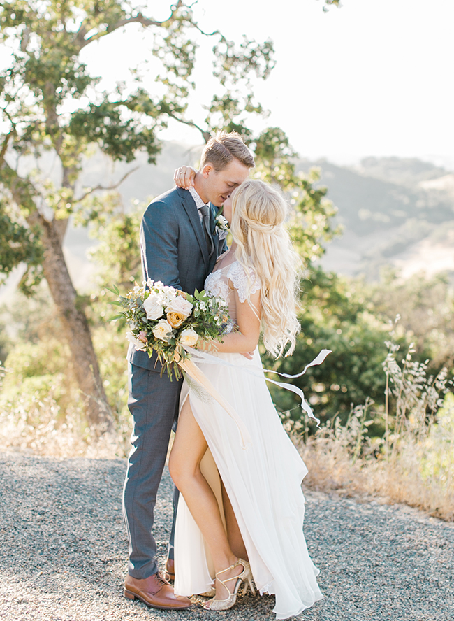 Blue California Wedding