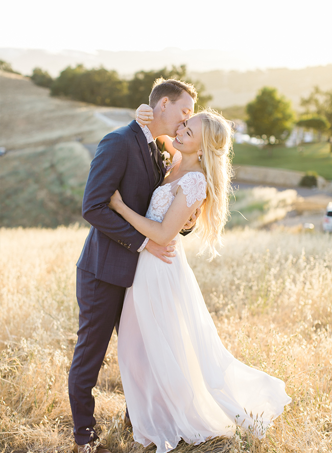 Blue California Wedding