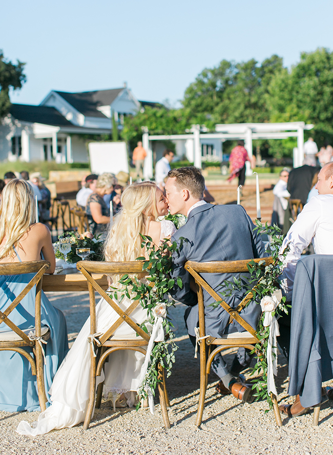 Blue California Wedding