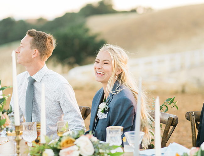 Blue California Wedding