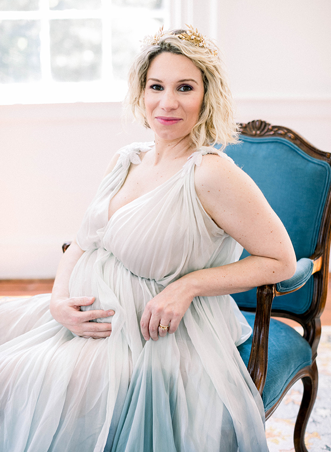 French Inspired Maternity Photos