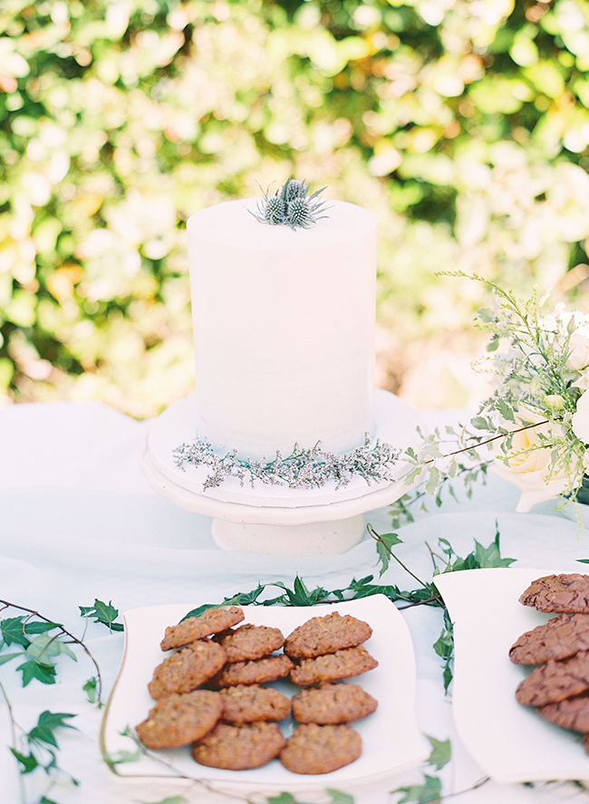 Blue Floral Baby Shower