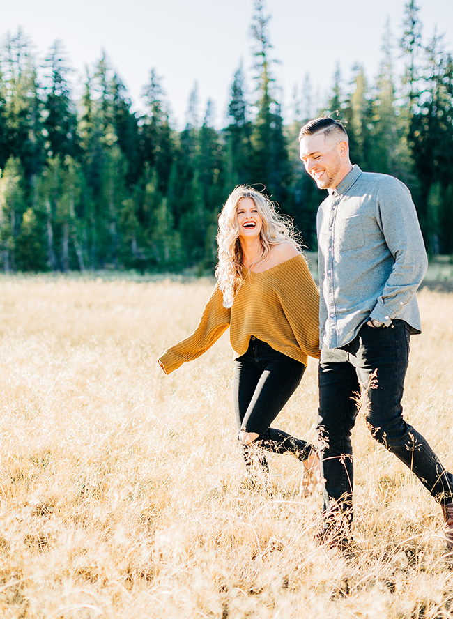 Romantic Mountainside Love Shoot