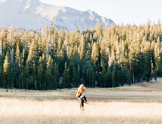 Romantic Mountainside Love Shoot