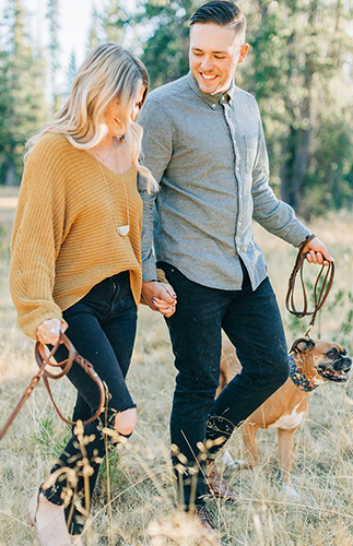 Romantic Mountainside Love Shoot