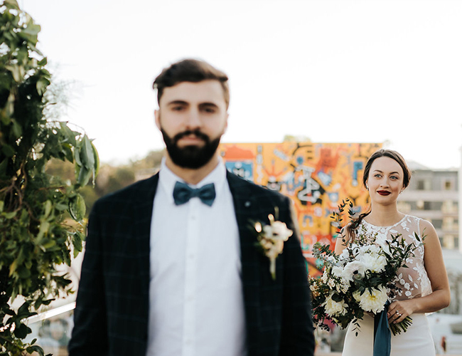 Rooftop Elopement in Lisbon