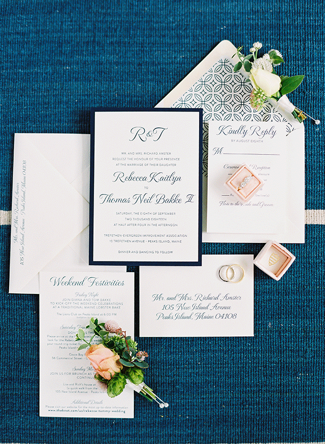 navy wedding, maine wedding