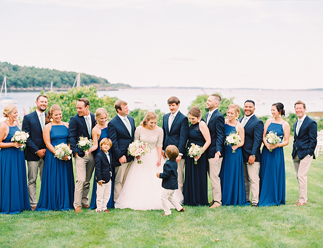 navy wedding, maine wedding