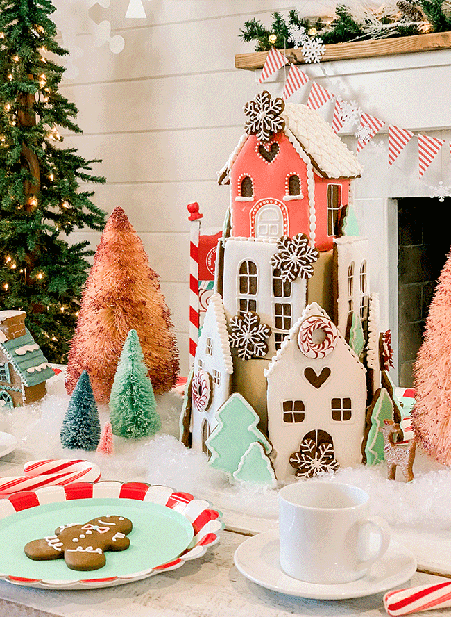 gingerbread house decorating ideas, gingerbread house decorating party, diy gingerbread house