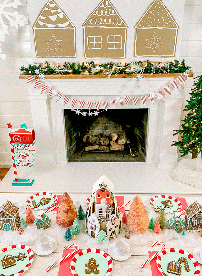 gingerbread house decorating ideas, gingerbread house decorating party, diy gingerbread house