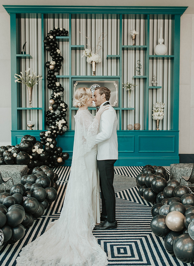 New Years Eve Wedding Inspired by The Great Gatsby