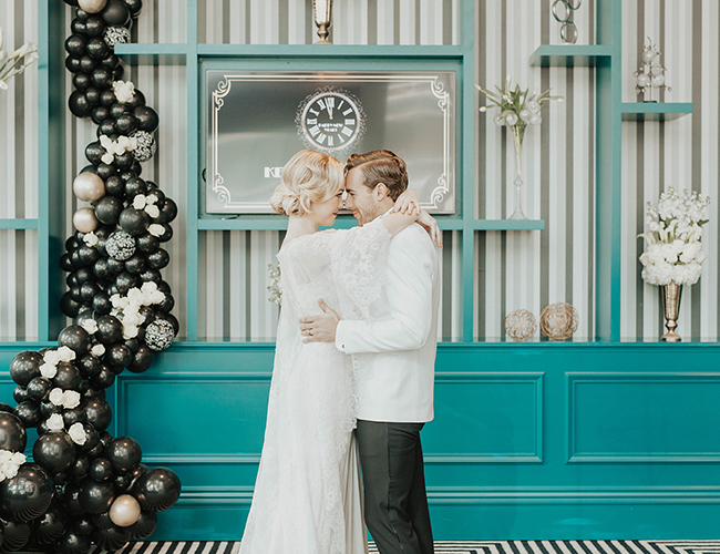 New Year's Eve Wedding, great gatsby wedding, 1920s wedding