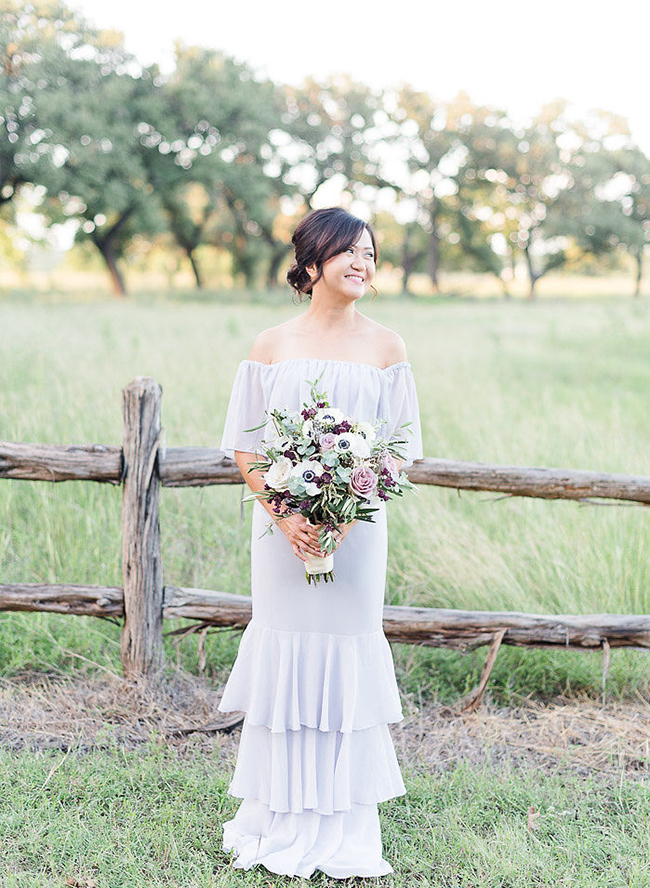 Lavender Lakefront Vow Renewal