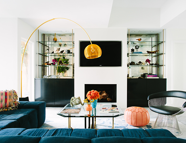 Eclectic Home, black lacquer design