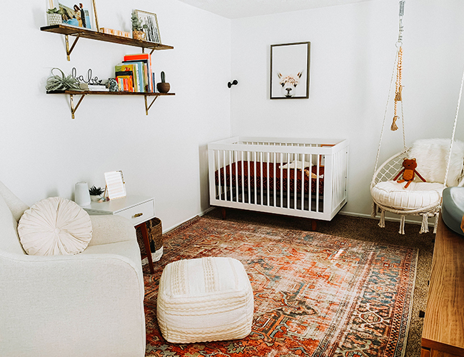 modern nursery room