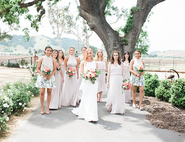 al fresco wedding, earth tone wedding