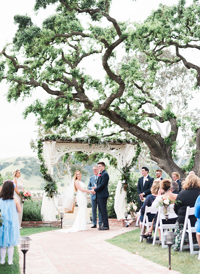 al fresco wedding, earth tone wedding