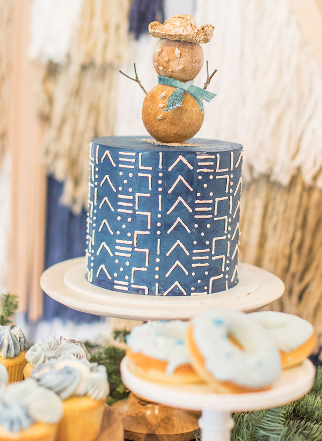 Winter Birthday Party, winter themed first birthday party