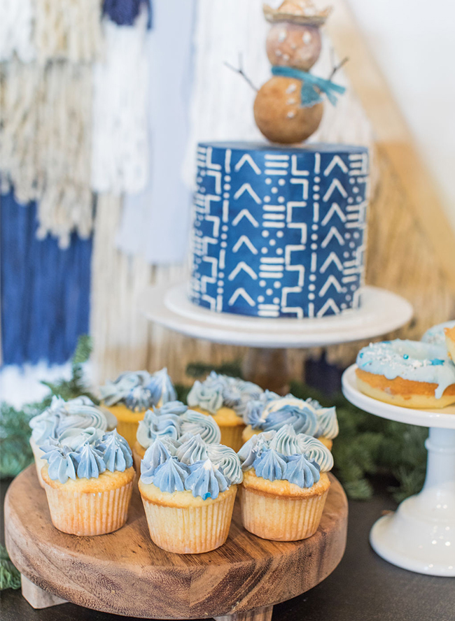 Winter Birthday Party, winter themed first birthday party