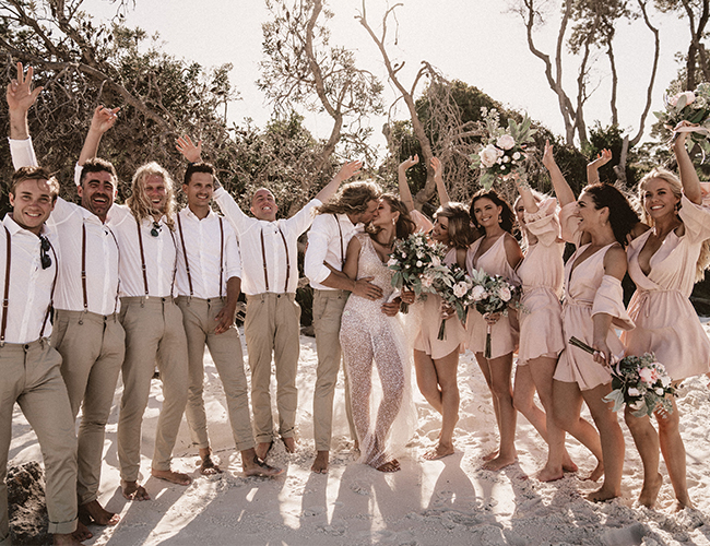 Australian wedding, neutral wedding