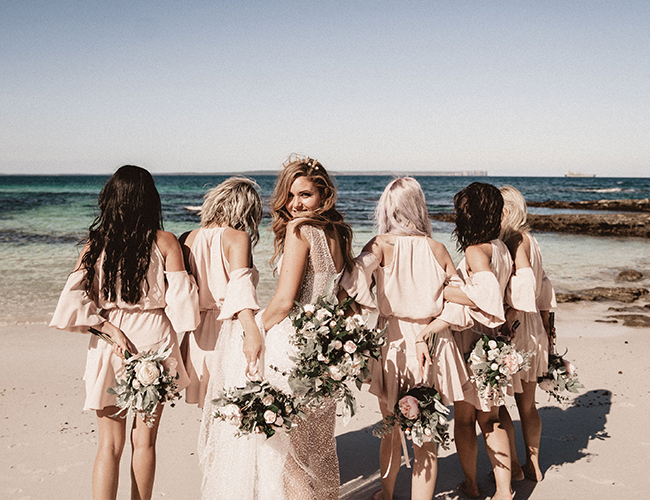 Australian wedding, neutral wedding