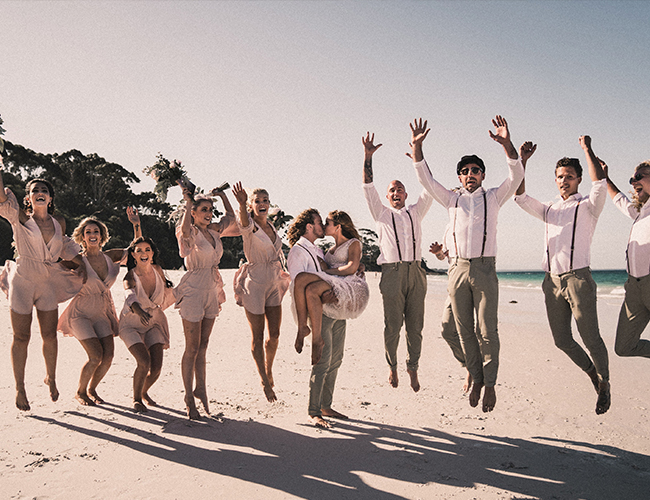 Australian wedding, neutral wedding