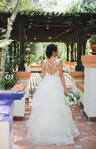 1000 Paper Cranes wedding, rancho las lomas