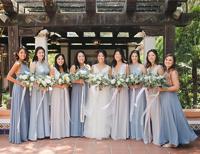 1000 Paper Cranes wedding, rancho las lomas